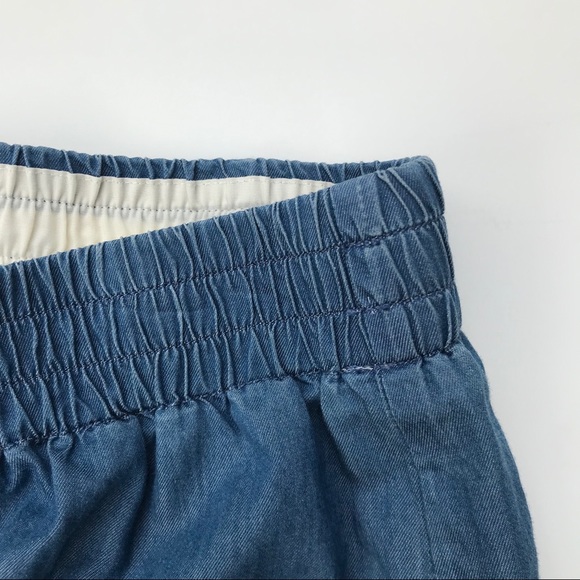 J. Crew | Preppy Chambray Pocket Skirt - Picture 4 of 6